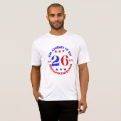 DE REIS NAAR 250: SEMIQUINCENTENNIAL T-SHIRT (Voorkant volledig)