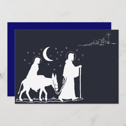 De reis naar Bethlehem (Voorkant / Achterkant)