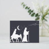 De reis naar Bethlehem Briefkaart (Staand voorkant)