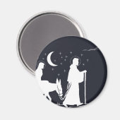 De reis naar Bethlehem Magneet (Voorkant / Achterkant)