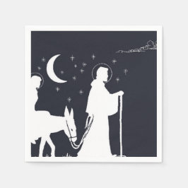 De reis naar Bethlehem Servetten