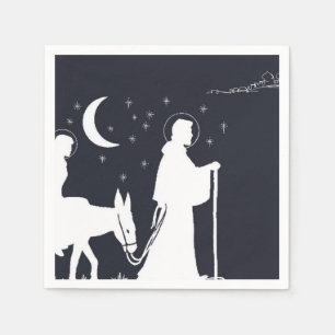 De reis naar Bethlehem Servetten