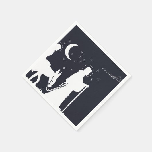 De reis naar Bethlehem Servetten (Hoek)