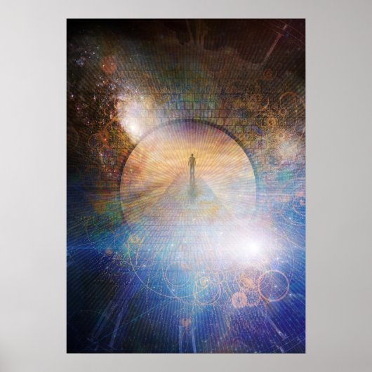 De reis naar de eeuwigheid poster (Voorkant)