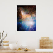 De reis naar de eeuwigheid poster (Keuken)