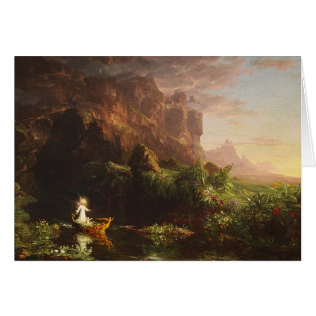 De reis naar het leven: Kindertijd - Thomas Cole (Voorkant Horizontaal)