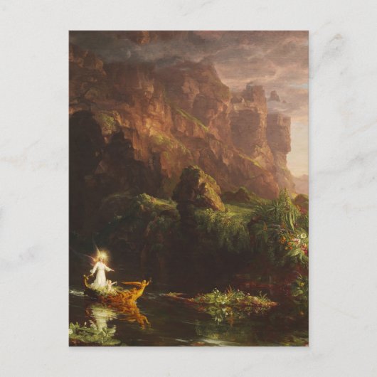 De reis naar het leven: Kindertijd - Thomas Cole Briefkaart (Voorkant)