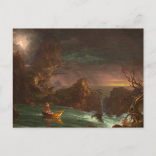 De reis naar het leven: Manhood van Thomas Cole Po Briefkaart
