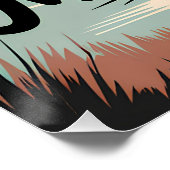 De reis, niet de aankomst is belangrijk perfect poster (Hoek)