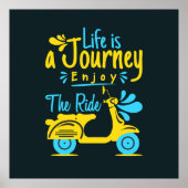 De reis omhelzen poster (Voorkant)