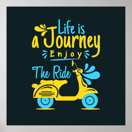 De reis omhelzen poster (Voorkant)