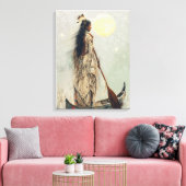 De reis - omwikkeld canvas afdruk (Insitu (Woonkamer))