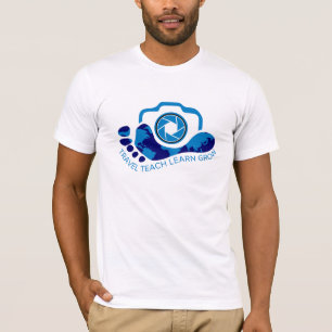de reis onderwijst groeien leer t-shirt