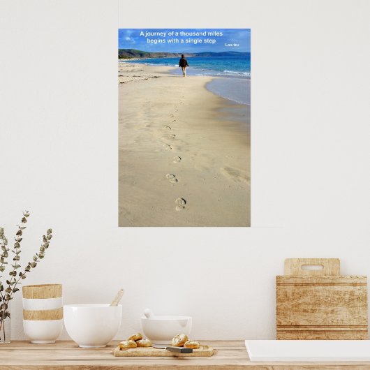 De reis poster (Keuken)