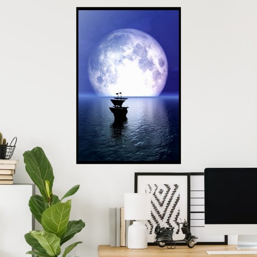 De reis poster (Thuiskantoor)