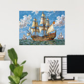 De Reis Poster (Thuiskantoor)