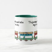 De reis van 1000 km begint met 1 stap mok (Midden)