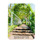 De reis van 1000 mijl begint met één stap magneet (Verticaal)