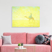 De reis van 1993 canvas afdruk (Insitu (Woonkamer))