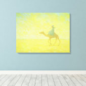 De reis van 1993 canvas afdruk (Insitu (Houten vloer))