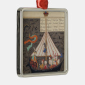 De reis van Alexander de Grote Metalen Ornament (Rechts)