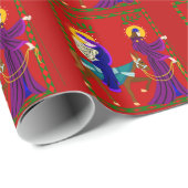 De reis van Bethlehem Cadeaupapier (Rol Hoek)