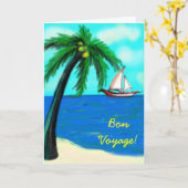 De Reis van Bon - kaart (Gele Bloem)