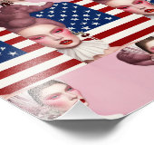 De reis van de Amerikaanse vlag: een visueel verha Foto Afdruk (Hoek)