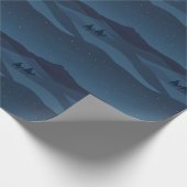 De reis van de drie wijze Mannen Cadeaupapier (Hoek)