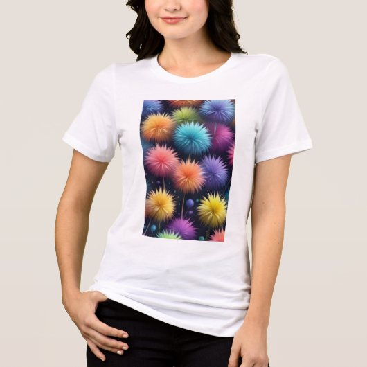 De reis van de evolutie Tri-Blend shirt (Voorkant)