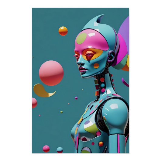 De reis van de geest in een flikkering van fluores perfect poster (Voorkant)