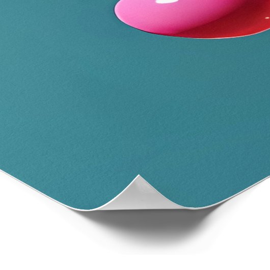 De reis van de geest in een flikkering van fluores poster (Hoek)