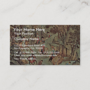 De reis van de keizer Ming Huang Shu na Visitekaartje