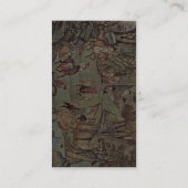 De reis van de keizer Ming Huang Shu na Visitekaartje (Achterkant)