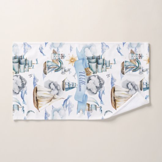 De reis van de kleine zeeman bad handdoek (Handdoek)