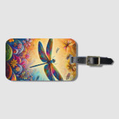 De reis van de libel bagagelabel (Voorkant (horizontaal))