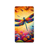 De reis van de libel etiket (Voorkant)