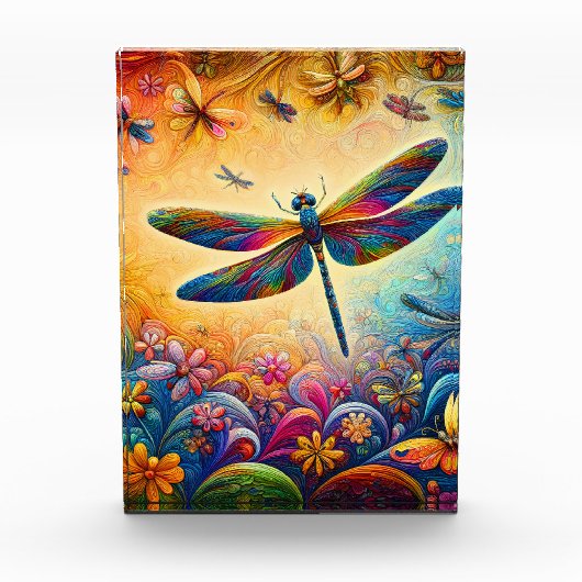 De reis van de libel fotoblokken (Voorkant)