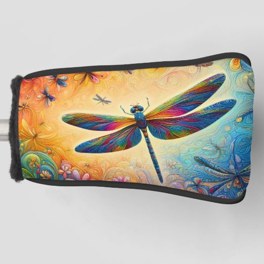 De reis van de libel golfheadcover (Voorkant)