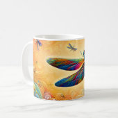 De reis van de libel koffiemok (Voorkant links)