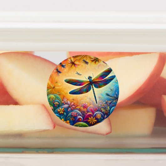 De reis van de libel labels (Aangebracht)