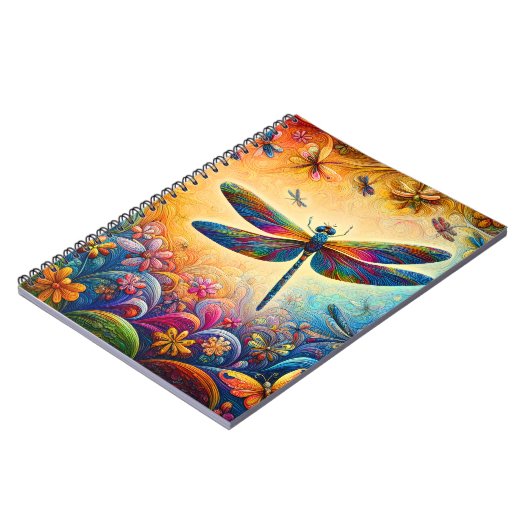 De reis van de libel notitieboek (Linkerzijde)