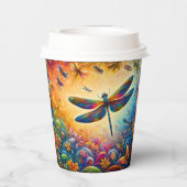 De reis van de libel papieren bekers (Achterkant)