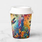 De reis van de libel papieren bekers (Rechts)