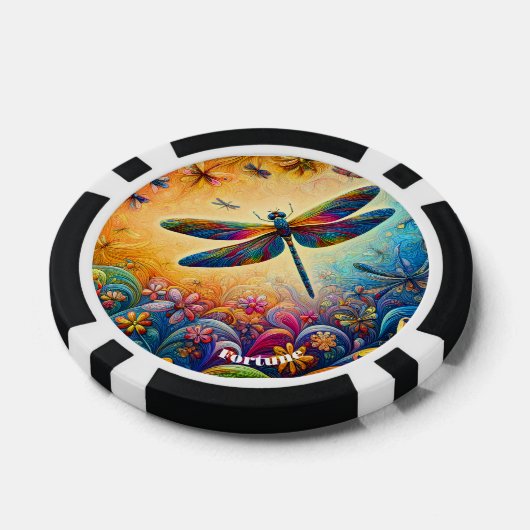 De reis van de libel poker chips (Enkel)