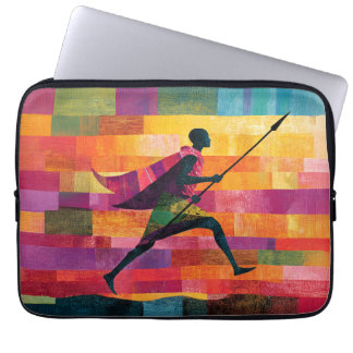 De reis van de Maasai krijger Laptop Sleeve
