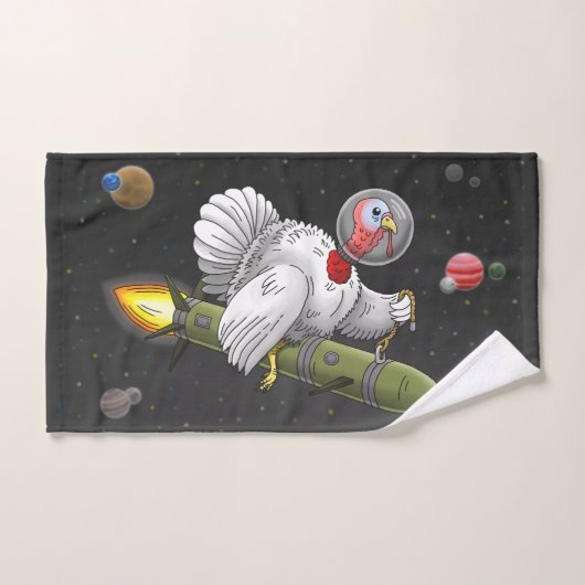 De Reis van de Raketkalkoen Handdoek (Handdoek)