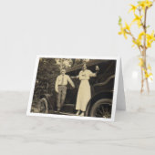 De Reis van de weg Kaart (Gele Bloem)