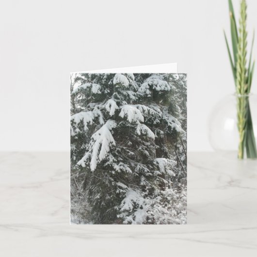 De Reis van de winter Feestdagen Kaart (Voorkant)