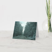 De Reis van de winter Feestdagen Kaart (Voorkant)